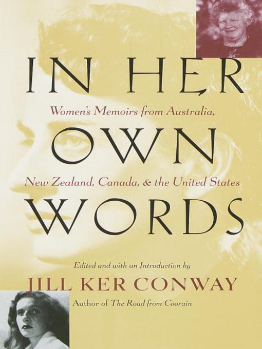 Title details for In Her Own Words by Jill Ker Conway - Wait list